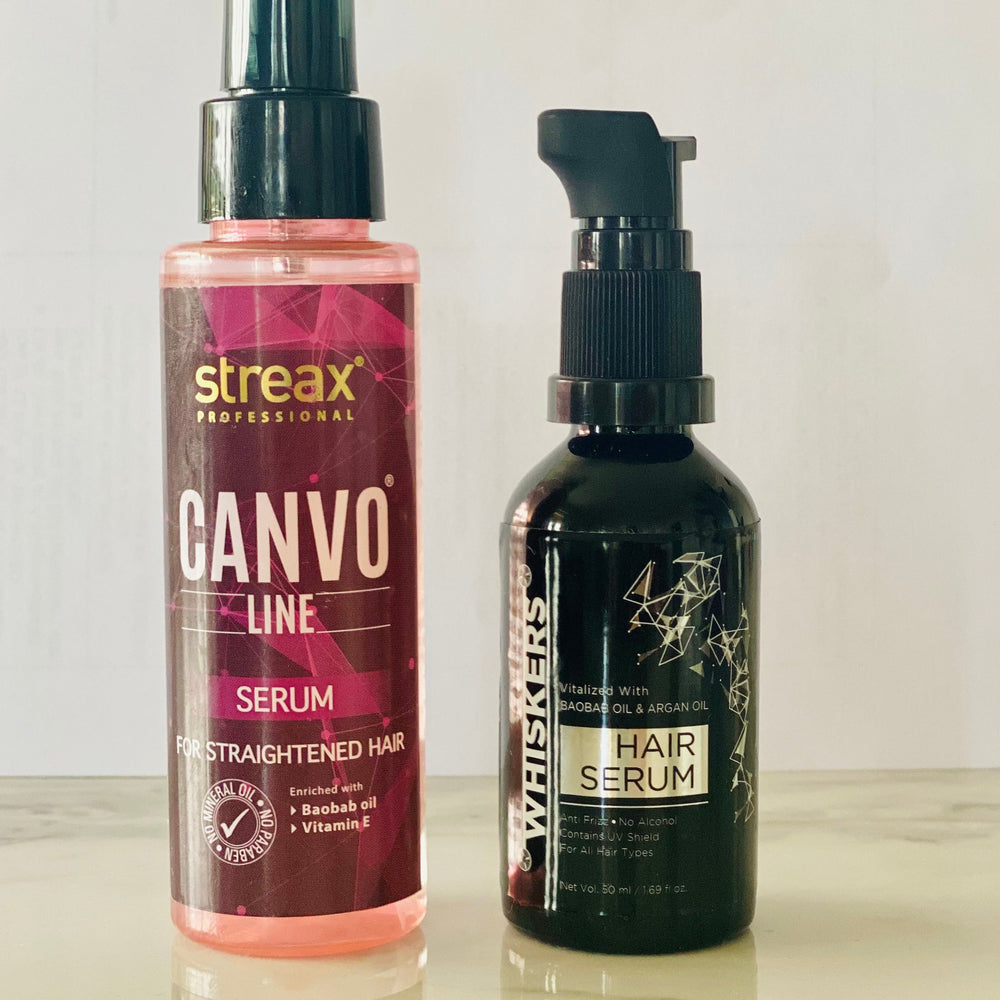 
                  
                    Two serums for hair care
                  
                