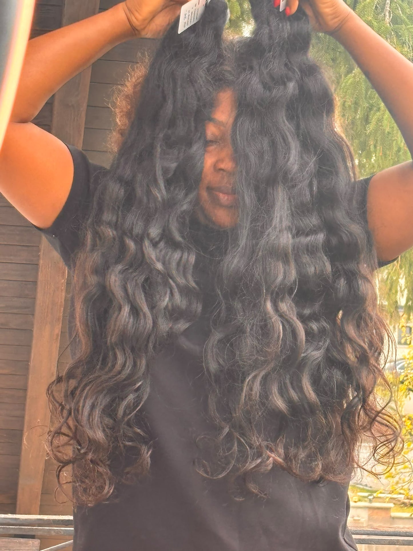 
                  
                    Tissage Double Drawn Virgin – Vrais cheveux humains indiens | 2 boules – vue 11
                  
                