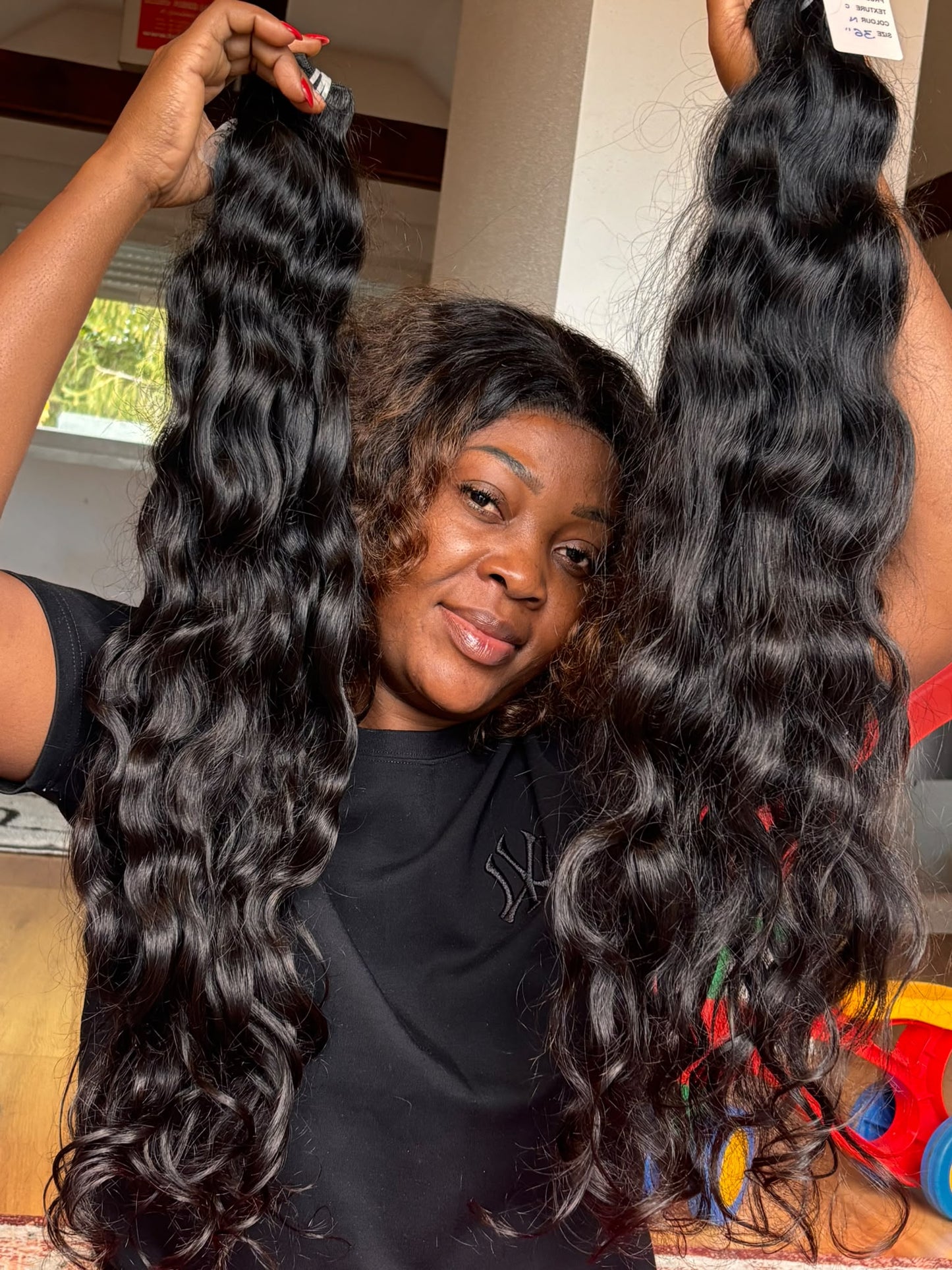 
                  
                    Tissage Double Drawn Virgin – Vrais cheveux humains indiens | 2 boules – vue 7
                  
                